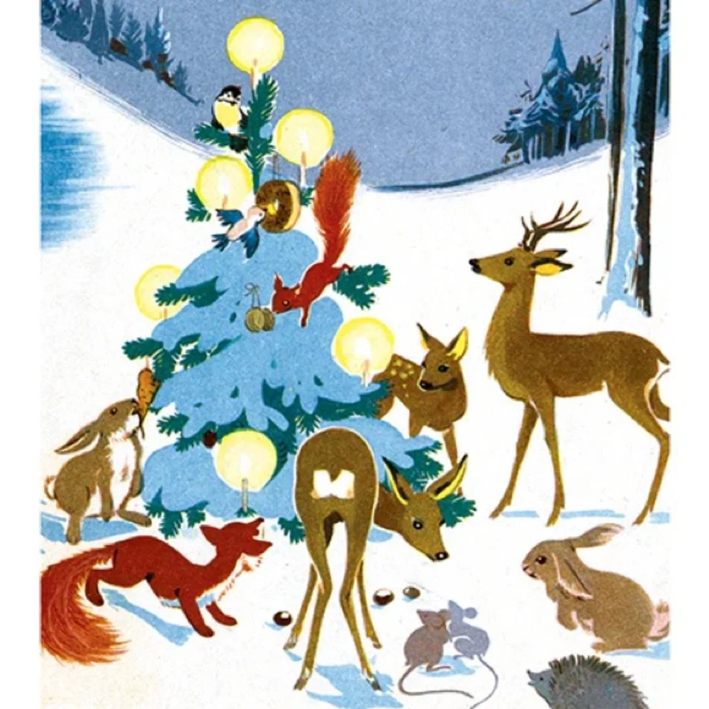 Laughing Elephant brand! Animals’ Holiday Greeting cards box set! Brand New!